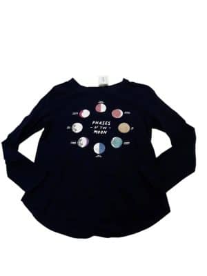 REMERA AZUL LUNAS BRILLOS GAP TS/8