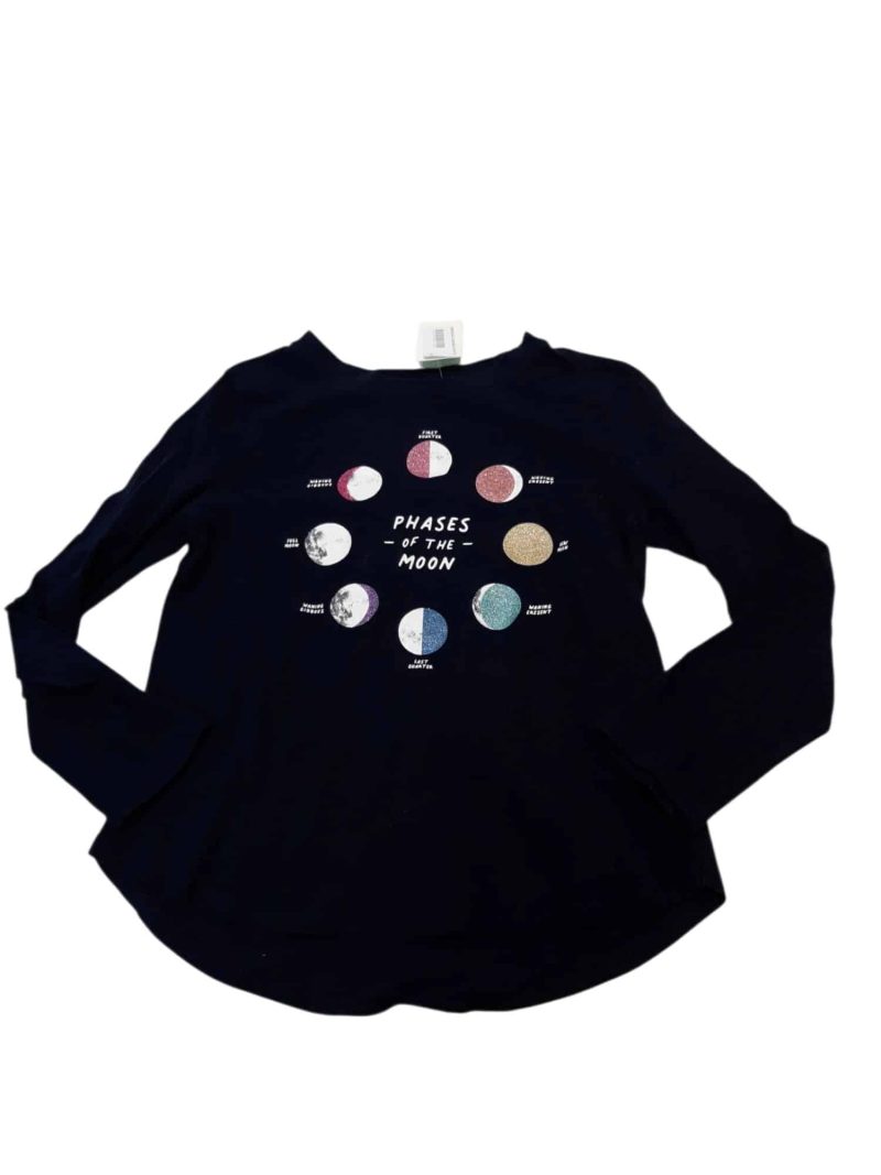 REMERA AZUL LUNAS BRILLOS GAP TS/8