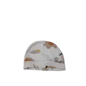 GORRITO ALG BCO ELEFANTES MARRONES BB