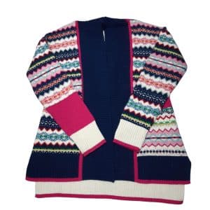SACO LANA FUCSIA AZUL BCO VARIOS COLORES GAP KIDS TXL T14 AP