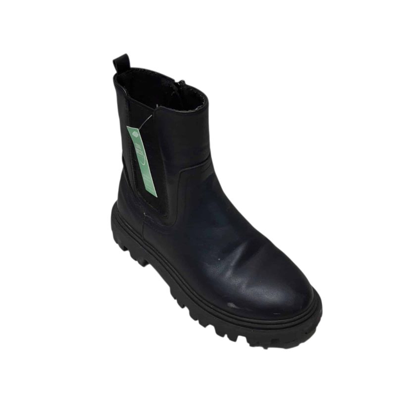 BOTAS NEGRAS MEDIA CAÑA ELASTICO CON BRILLITO T34 DET PLANTILLA RASP
