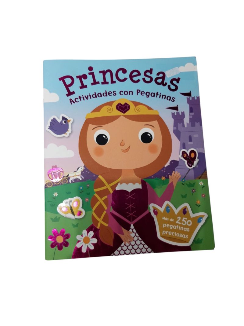 ACTIVIDADES CON PEGATINAS PRINCESAS