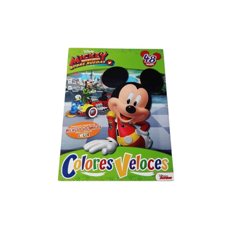 MICKEY COLORES VELOCES PARA COLOREAR