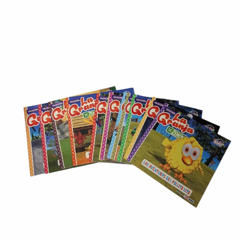 LA GRANJA DE ZENON COLECCION DE 12 LIBROS