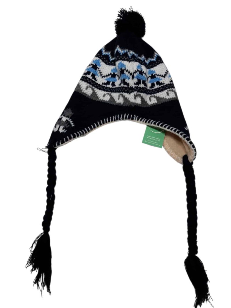 GORRO LANA AZUL BCA CELESTE CUBRE OREJAS