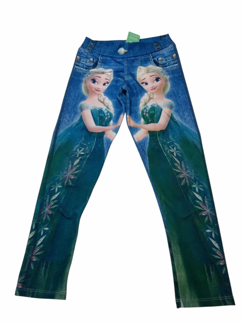 CALZA LICRA AZUL FROZEN T8AP