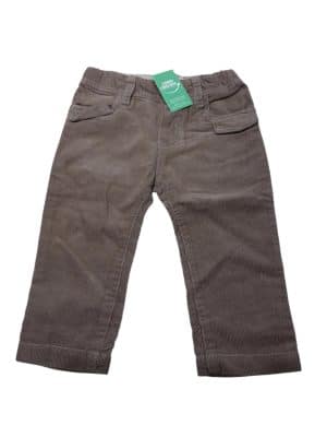 PANTALON PANA MARRON ZARA T6/9M