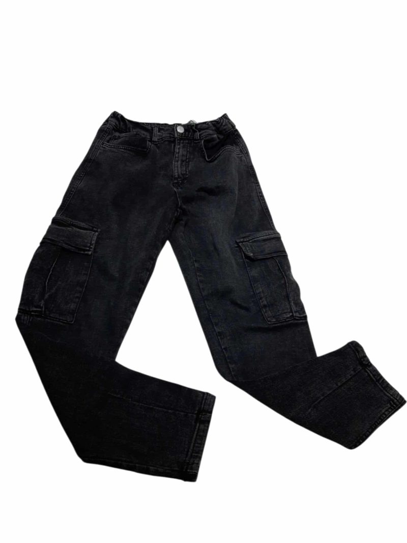 JEAN CARGO NEGRO ZARA T13/14