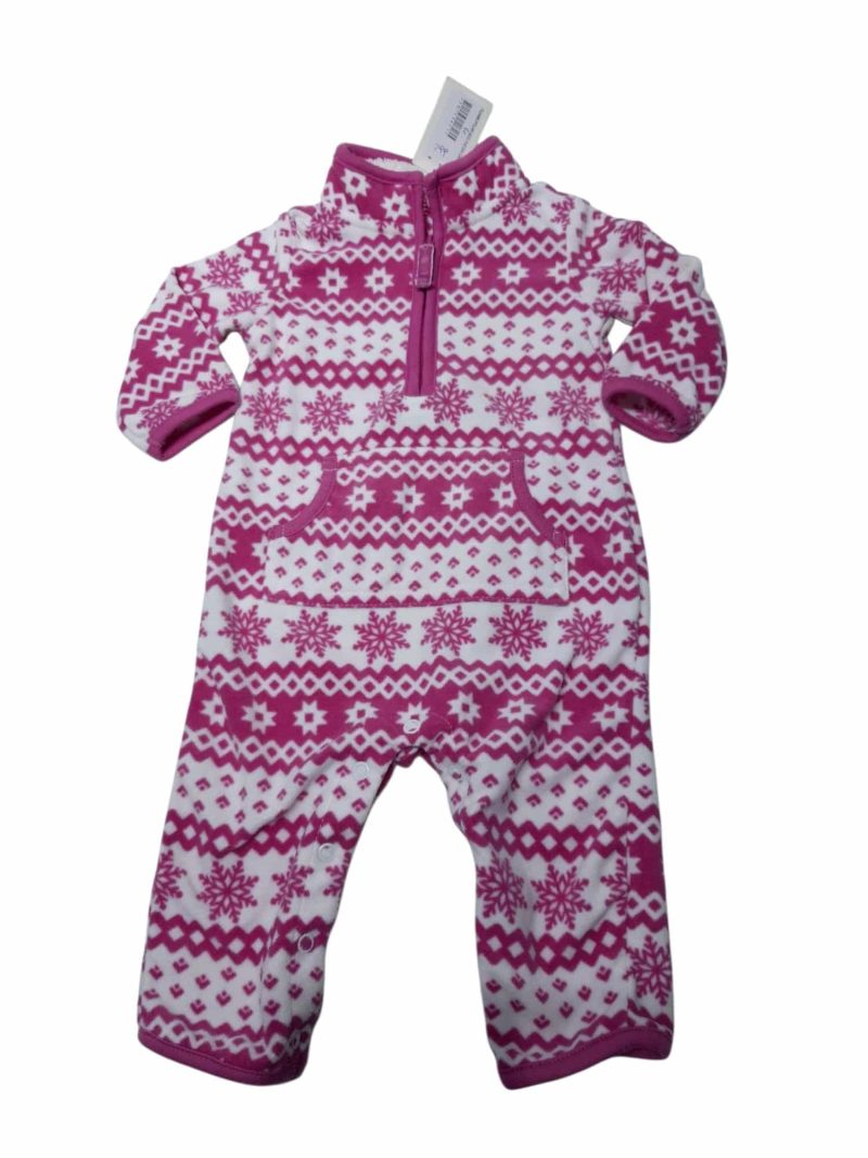 PIJAMA POLAR BCO FUCSIA CARTERS T6M