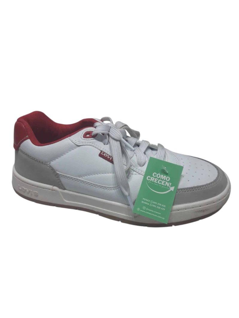 CHAMPIONES BLANCOS GRIS ROJO LEVIS T36 AP ROCE
