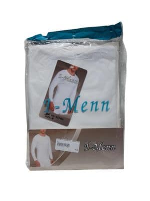 POLERA TERMICA BLANCA HOMBRE 3 TALLES