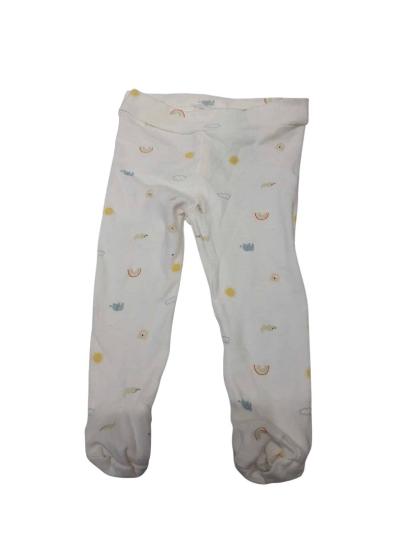 PELELE ALG BCO NUBES ARCOIRIS SOLES TEDDY BOOM T3/6M