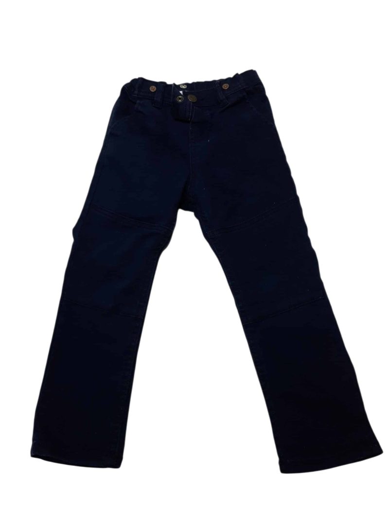 PANTALON GABARDINA AZUL H&M 2/3GT