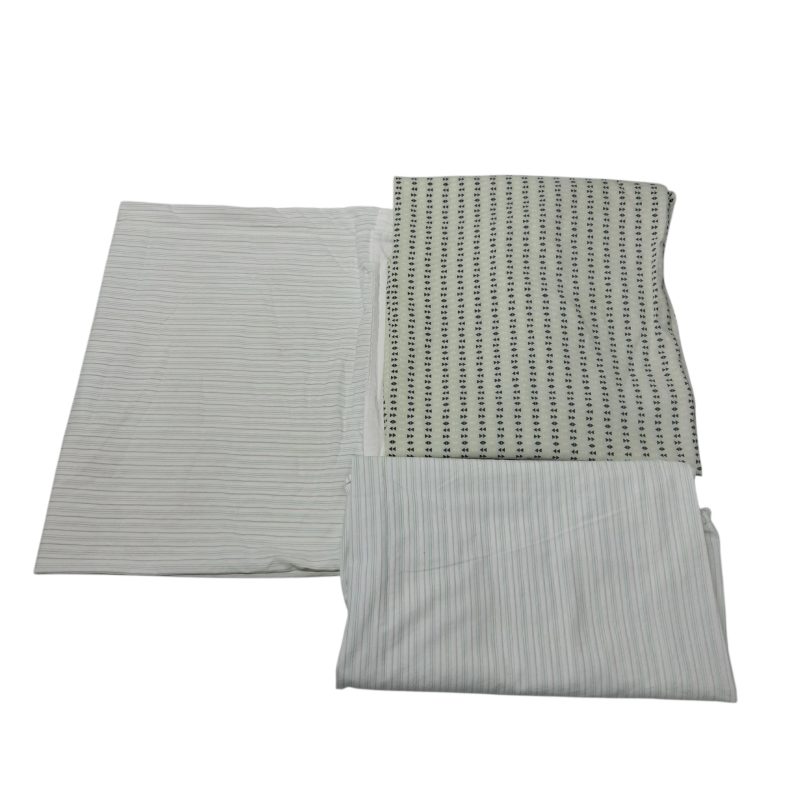 JGO SABANAS RAYADO VERDE BCO GRIS ARREDO
