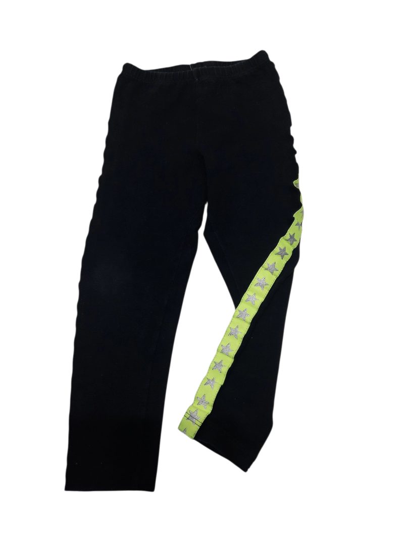 CALZA ALG NEGRA BORDE FLUOR ESTRELLAS GRISINO T2/3 GT