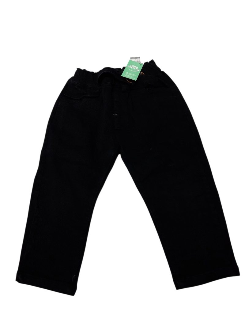PANTALON NEGRO QIAN TBOTONES T2AP
