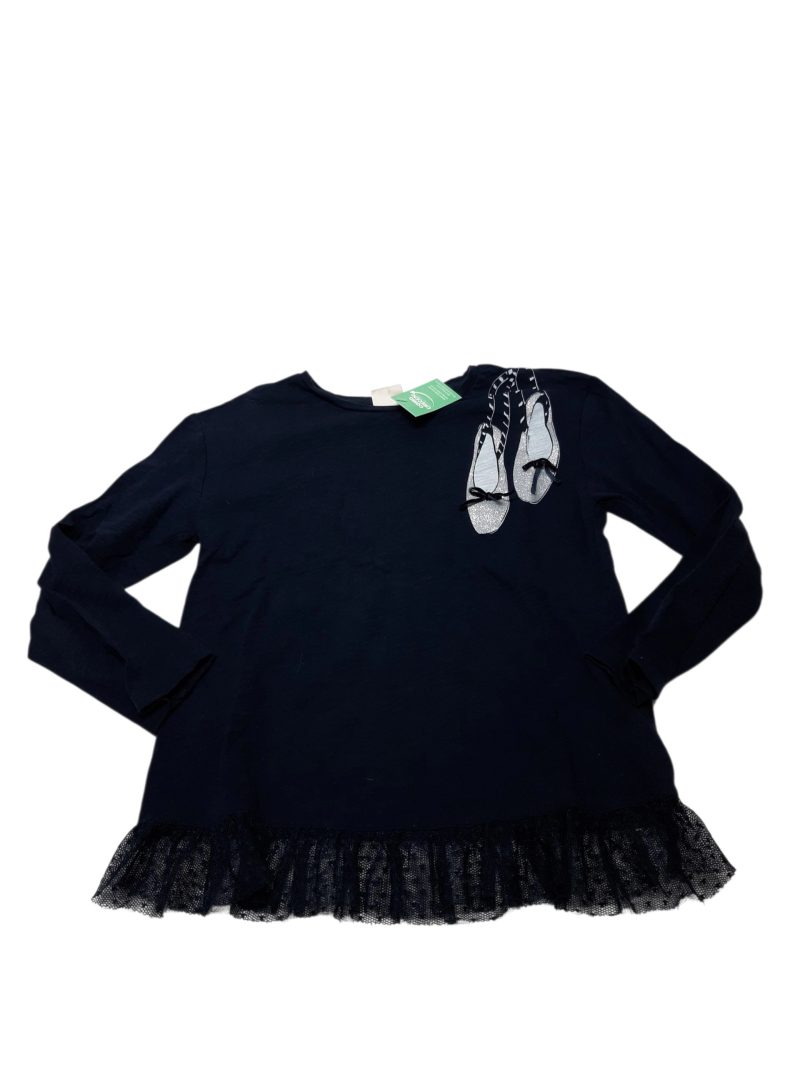REMERA AZUL PUNTILLA ZAPATILLAS ZARA T8