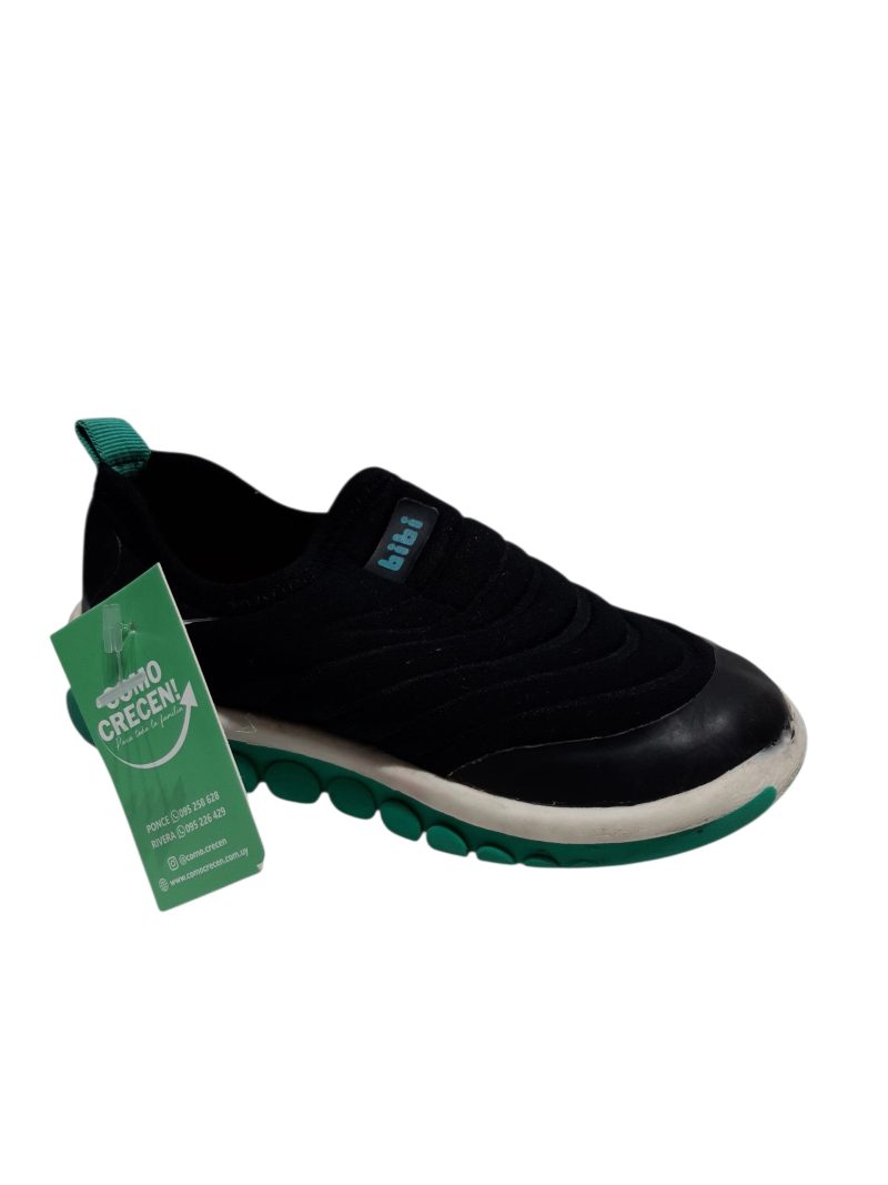 CHAMPIONES NEGROS LICRA SUELA VERDE BIBI T25 RASP PTA DET