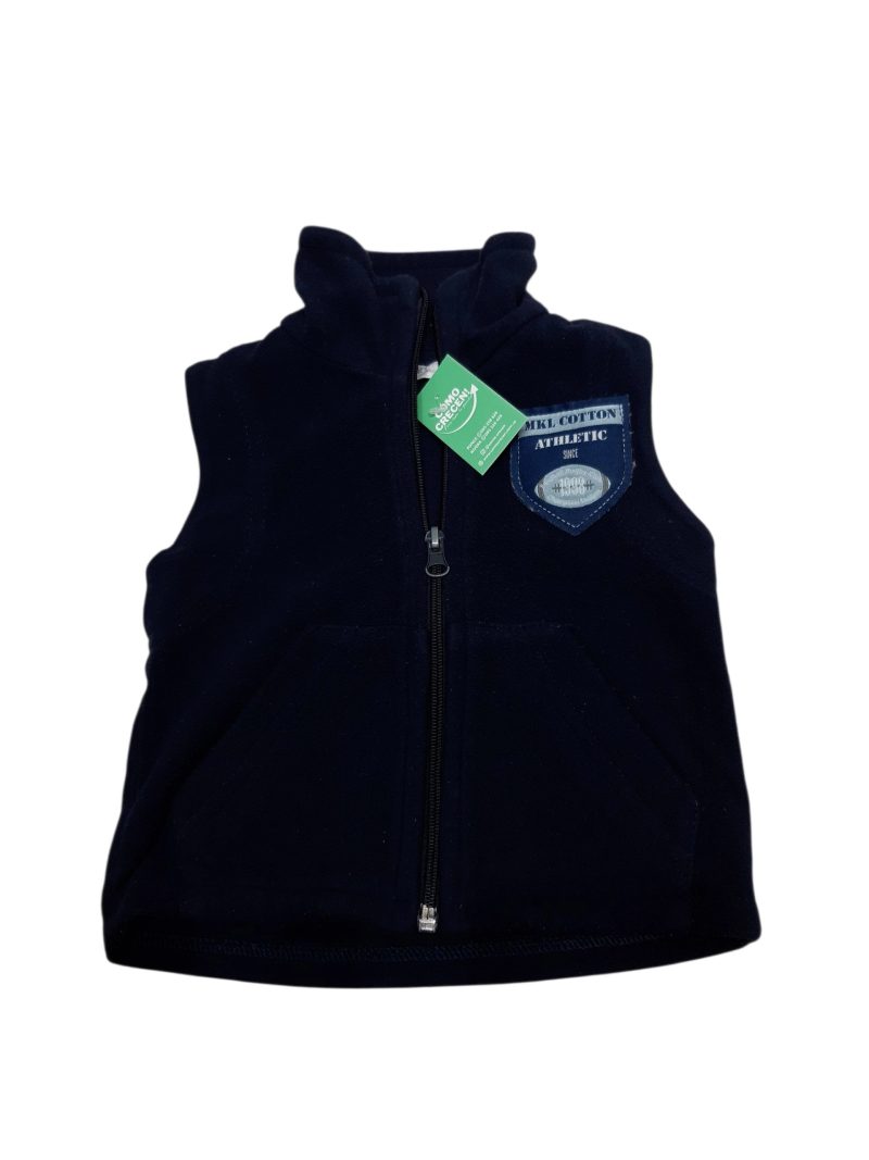 CHALECO POLAR AZUL MKL COTTON T0 T1 AP FR