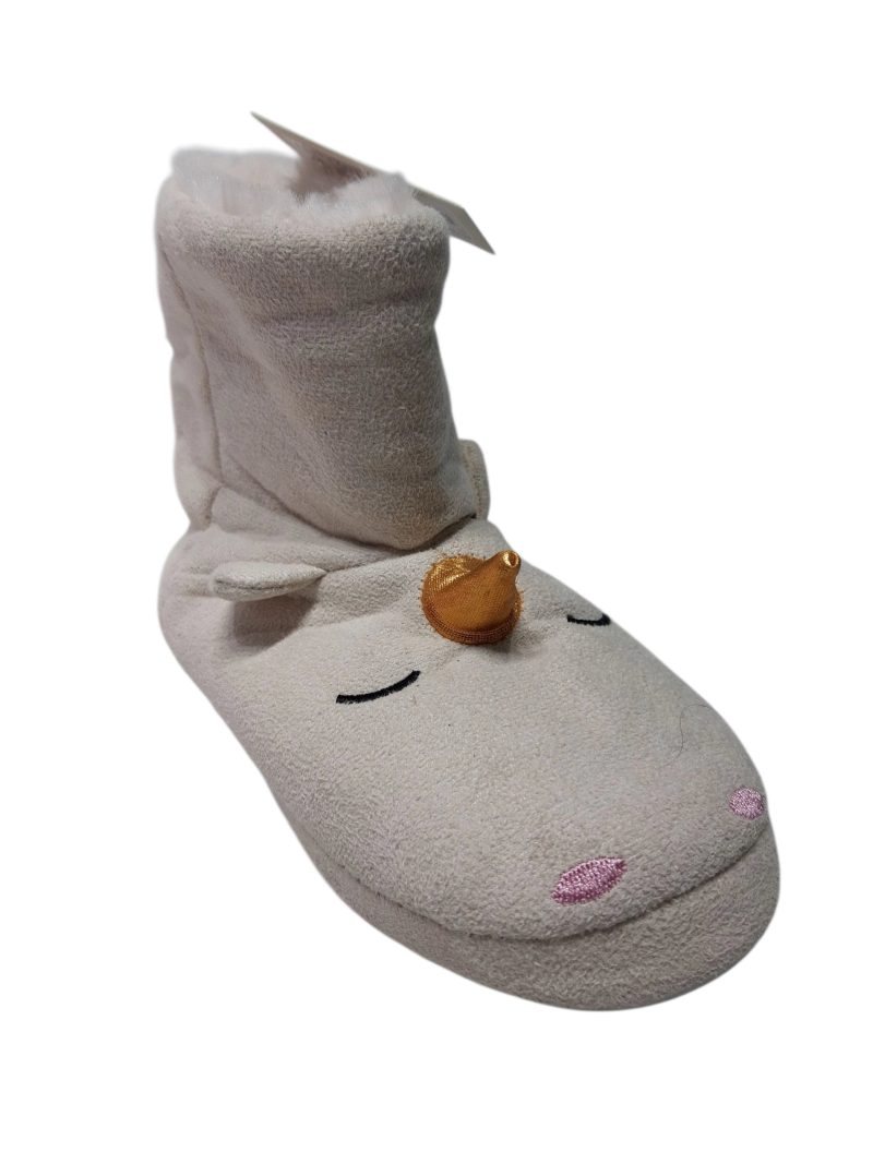 BOTAS PANTUFLAS BEIGE UNICORNIO T30/31