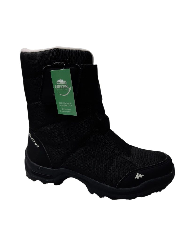BOTAS DE NIEVE NEGRAS QUECHUA DECATHLON T36