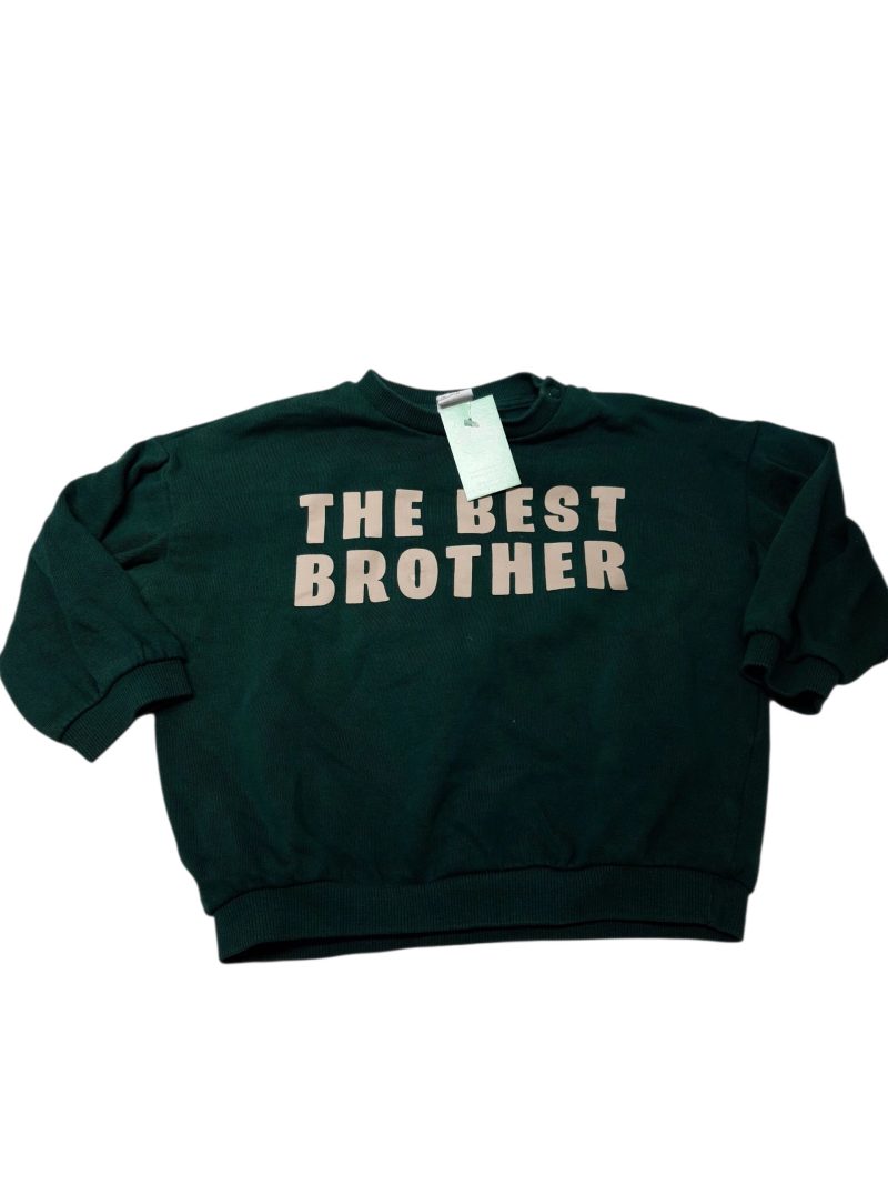 BUZO ALG VERDE INT POLAR THE BEST BROTHER H&M T12/18M