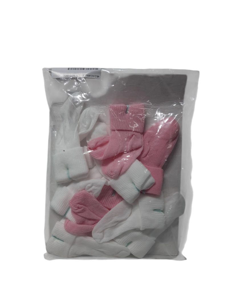 MEDIAS MINI BEBE BLANCO 0M 665