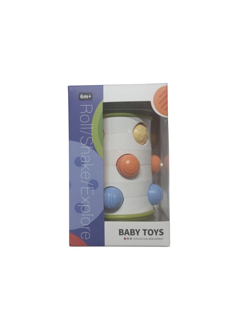 DIDACTICO RODILLO DE BEBE CON BOTONES RETRACTILES S6021