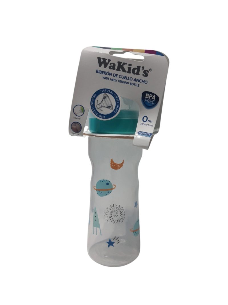 MAMADERA BEBE BOCA ANCHA ESTAMPADA 325ML 76810