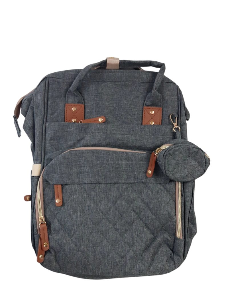 MOCHILA MATERNAL IMPERMEABLE CON PORTA CHUPETES 9010