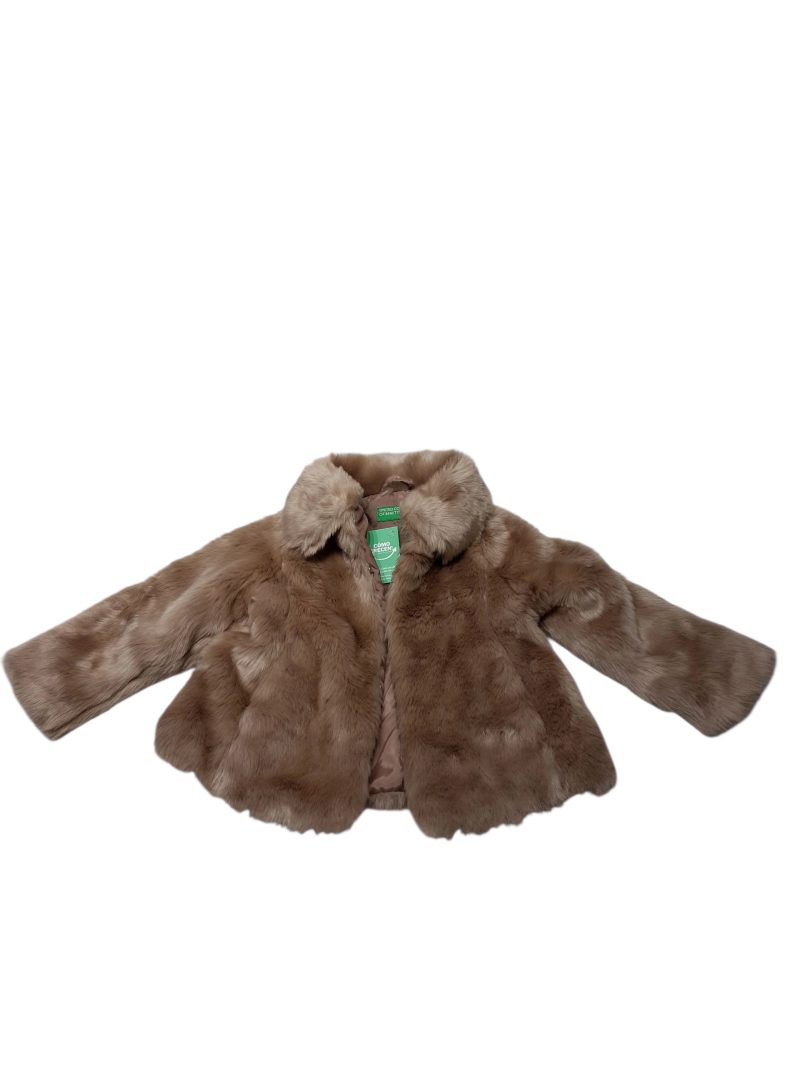 TAPADO PIEL MARRON BENETTON 18/24M