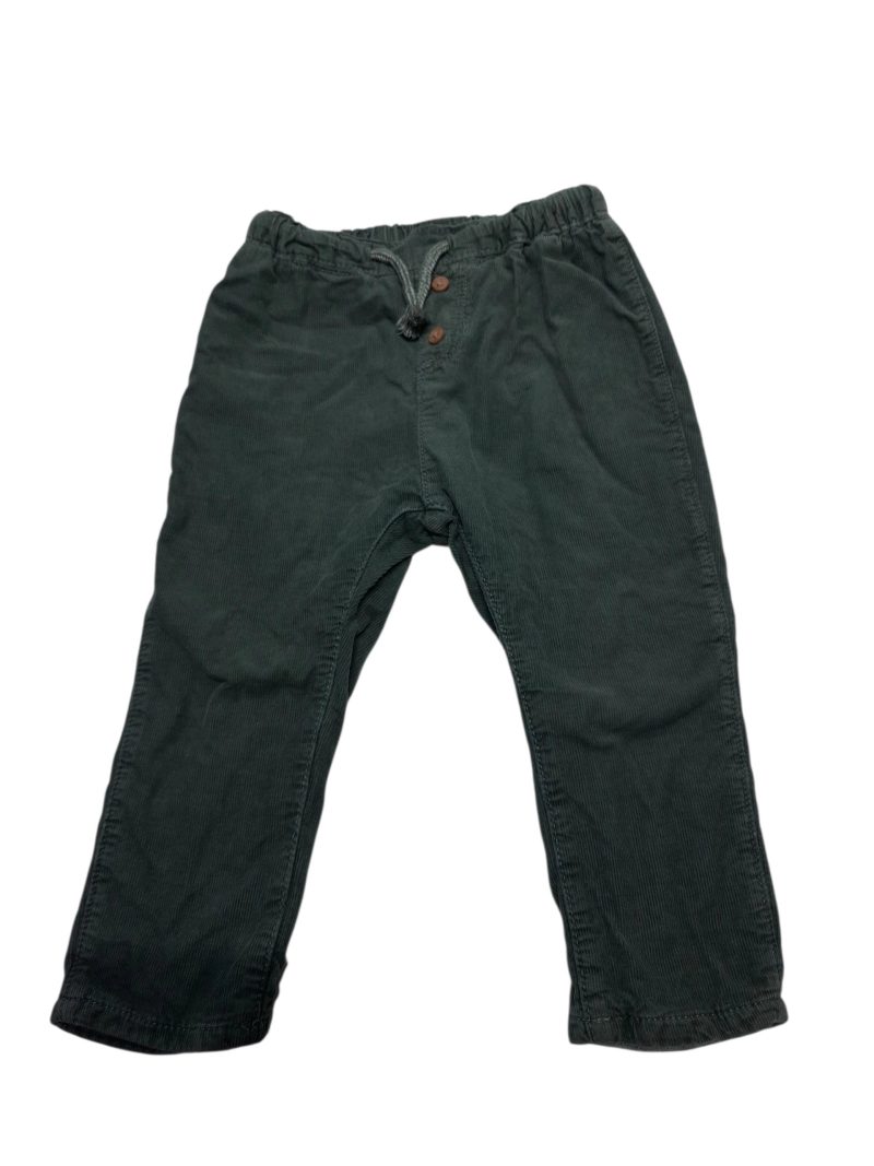 PANTALON PANA VERDE H&M T12/18M