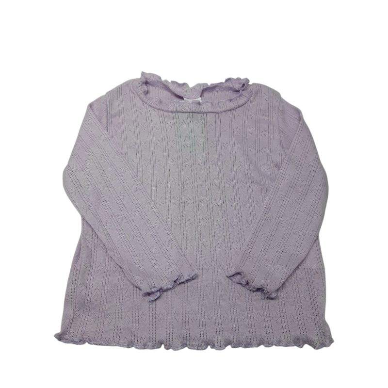 REMERA LILA CALADA 18/24M SIN MARCA