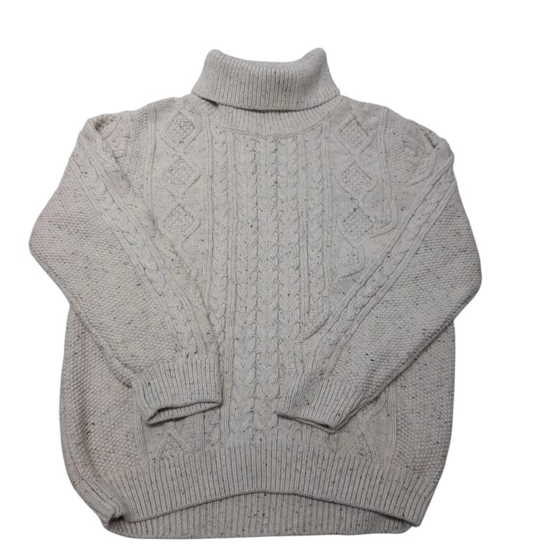 BUZO POLERA BEIGE LABRADO PAPPOLINO T6AP NUEVO