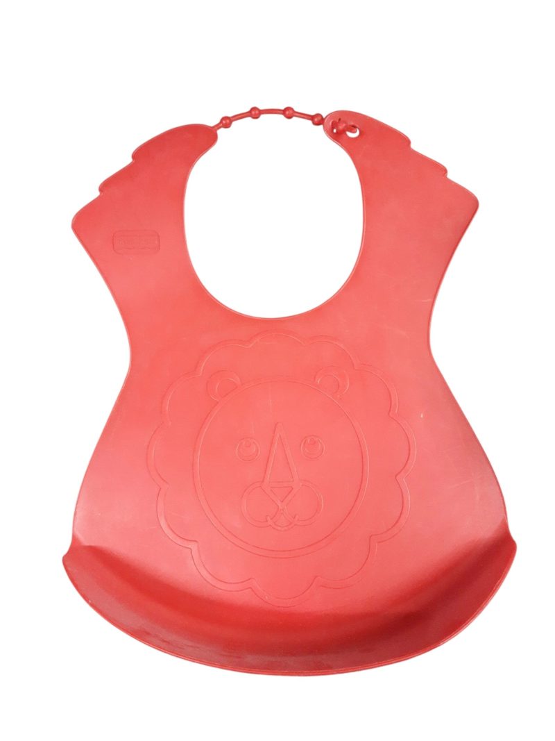 BABERO DE GOMA FISHER PRICE ROJO LEON