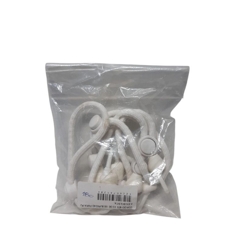 CORDONES X2 DE SEGURIDAD PARA PUERTA EN BOLSITA