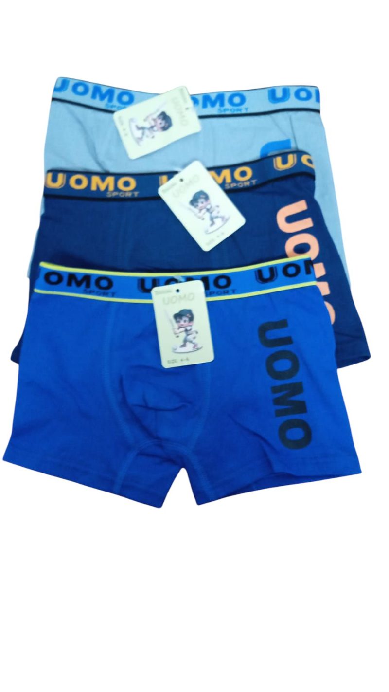 CALZONCILLO BOXER UOMO COLORES  4/6