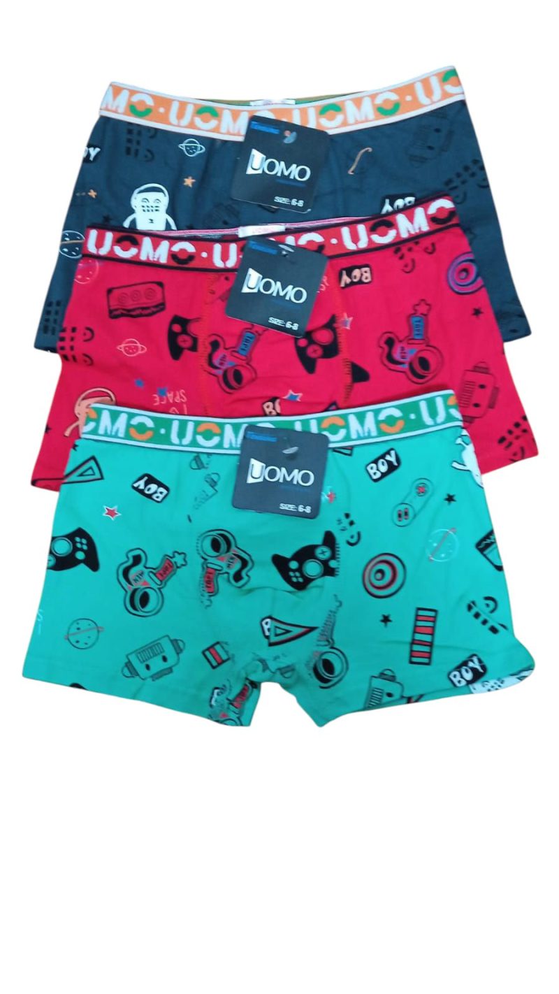 CALZONCILLO BOXER UOMO COLORES 6/8 - Imagen 2