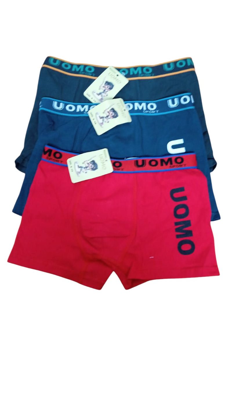 CALZONCILLO BOXER UOMO COLORES  8/10