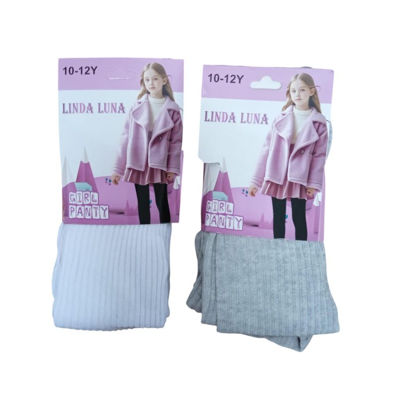 MEDIAS CAN CAN GRUESAS T10/12 AZUL GRIS BLANCA