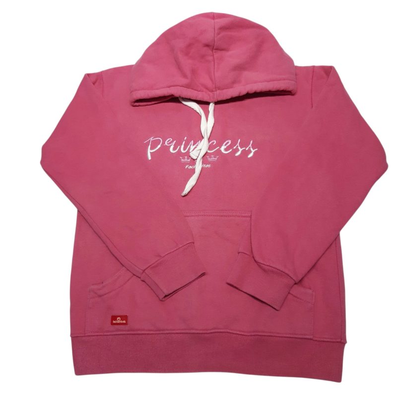 BUZO ALG ROSADO CON CAPUCHA PRINCESS FACHERITOS T10