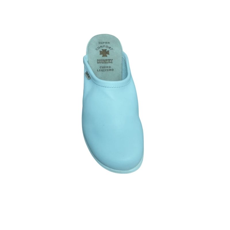 ZUECO CUERO BLANCO COUNTRY T 39