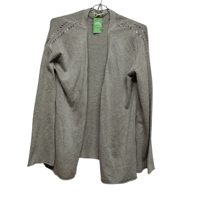 SACO HILO GRIS MANGAS ANCHAS TACHITAS BH TL