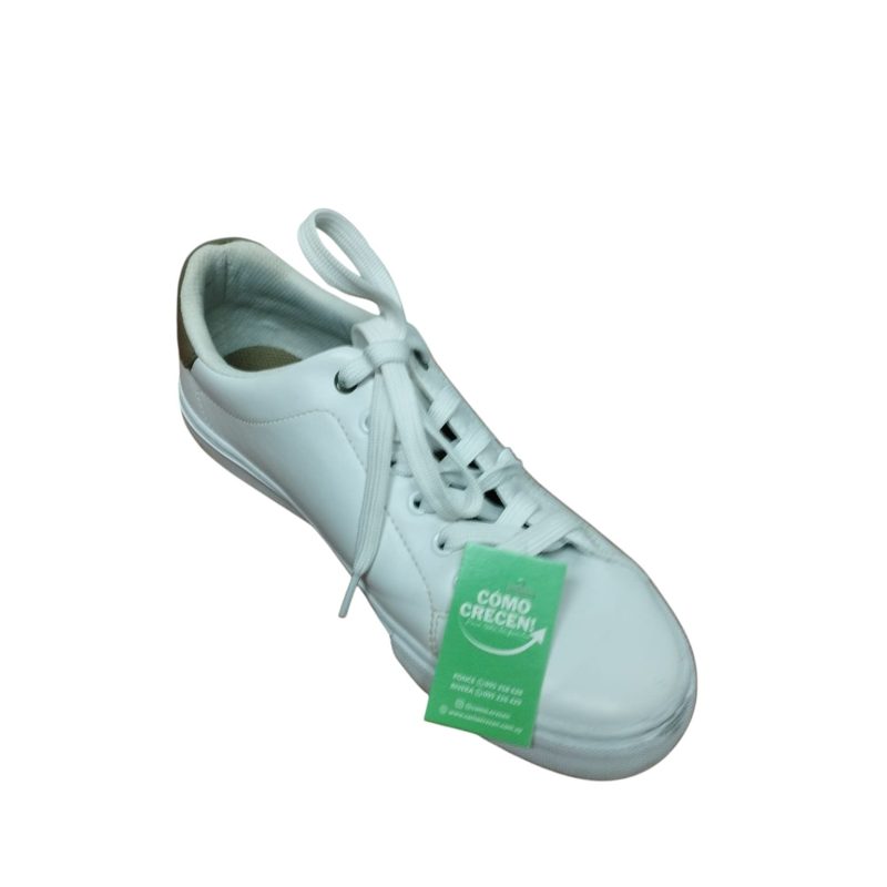 CHAMPIONES BLANCOS VERDE TOMMY HILFIGER T8 1/2 AP 41.5 MANCH GOMA - Imagen 2