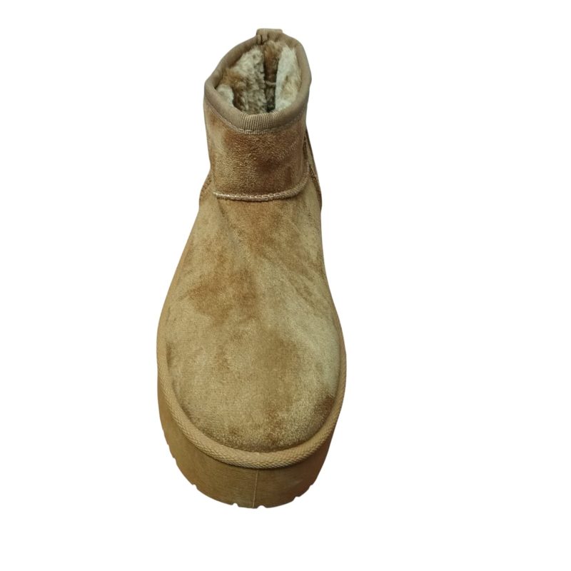 BOTAS BEIGE CON PELUDITO T39 - Imagen 2