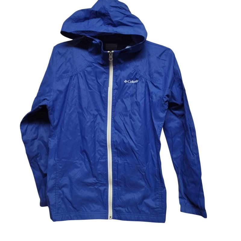 CAMPERA IMPERMEABLE NYLON VIOLETA COLUMBIA TL (14AP) SELLOS INTERIOR