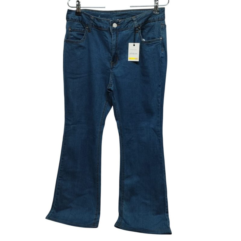 JEAN OXFORD TIRO ALTO BASICOS T 46 NUEVO manchita