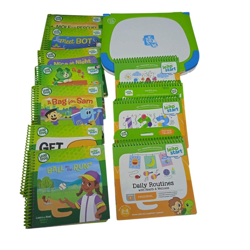 COMPUTADORA CON 11 LIBROS DE ACTIVIDADES LEAP FROG 3D - Imagen 2