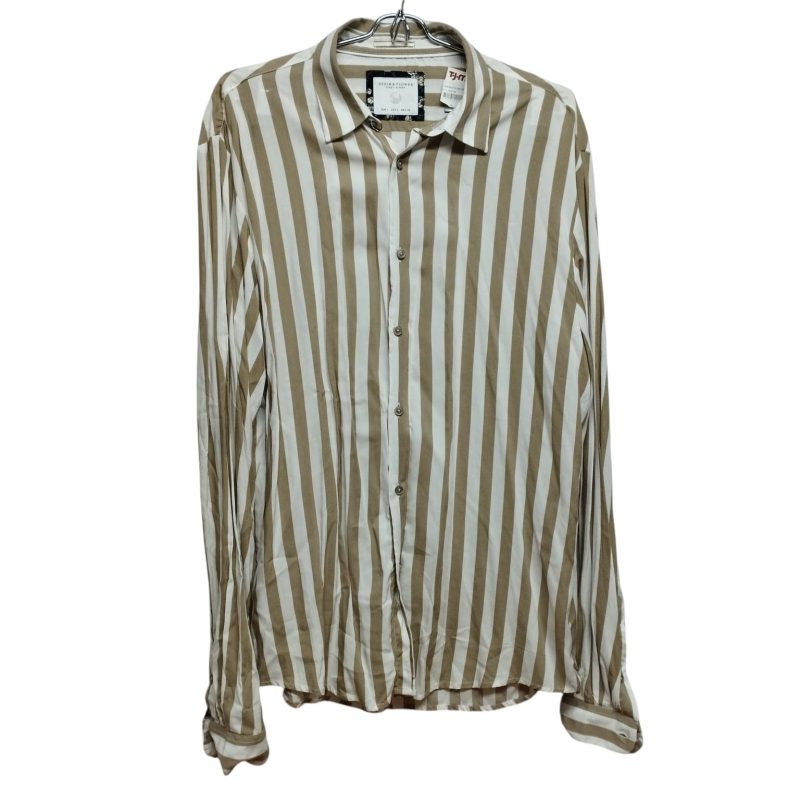 CAMISA RAY BEIGE BLANCO DENIM&FLOWER TL NUEVA