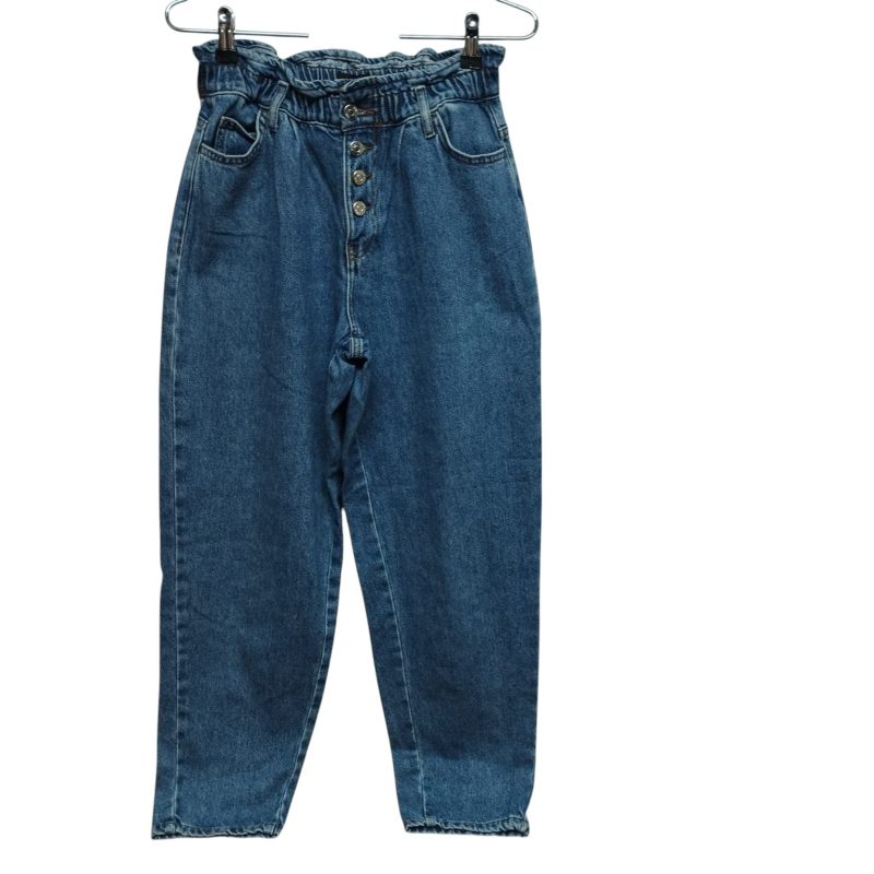JEAN MOM CINTURA ELASTIZADA ONLY T S-32